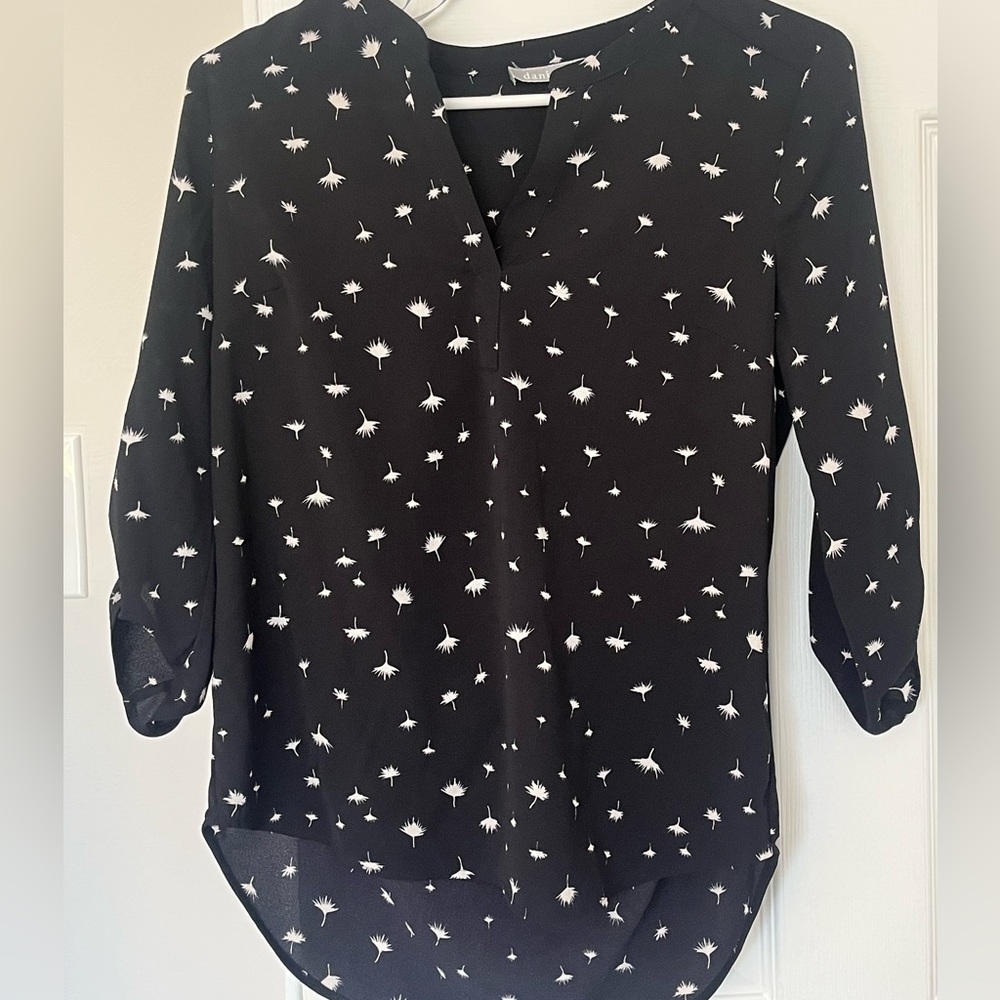 Black & White Office Top